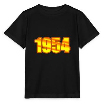 Année 1954 - T-shirt bio MINI CREATOR Stanley/Stella Enfant - noir - Devant - Mikhail (115cm)