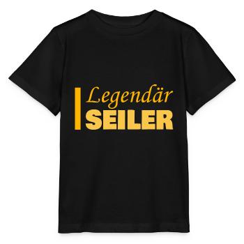 Geschenk für Seiler - Stanley/Stella Kinder T-Shirt MINI CREATOR  - Schwarz - Vorne - Mikhail (115cm)