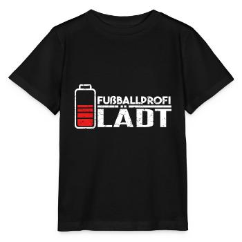 Fußballprofi Lädt - Stanley/Stella Kinder T-Shirt MINI CREATOR  - Schwarz - Vorne - Mikhail (115cm)