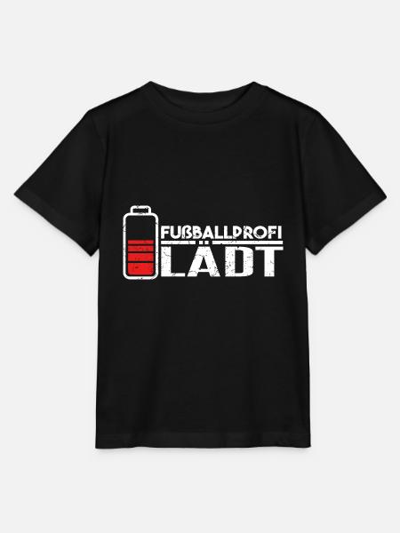 Fußballprofi Lädt - Stanley/Stella Kinder T-Shirt MINI CREATOR  - Schwarz