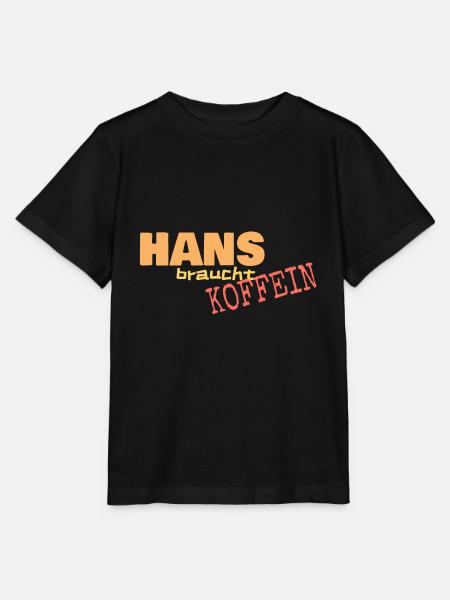 Geschenk für HAns - Stanley/Stella Kinder T-Shirt MINI CREATOR  - Schwarz