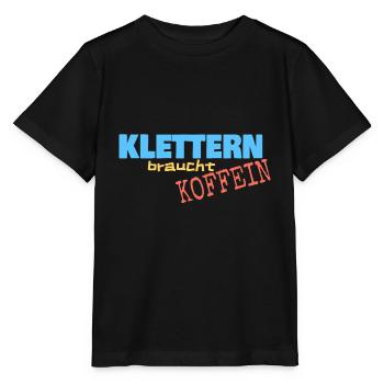 Bergsport - Stanley/Stella Kinder T-Shirt MINI CREATOR  - Schwarz - Vorne - Mikhail (115cm)