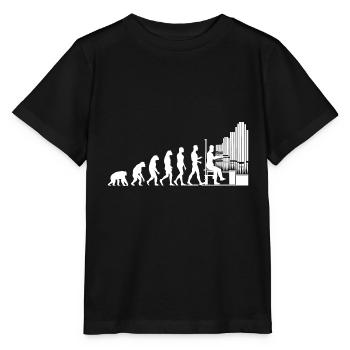 Pipe Organ Gift - Stanley/Stella MINI CREATOR Kids’ T-Shirt - black - Front - Mikhail (115cm)