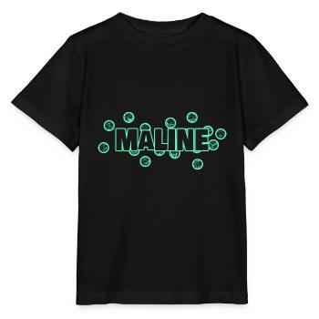Cadeau pour Maline - T-shirt bio MINI CREATOR Stanley/Stella Enfant - noir - Devant - Mikhail (115cm)