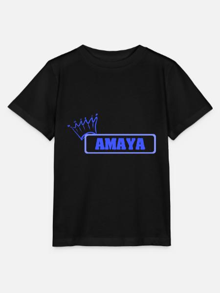 Amaya - Stanley/Stella Kinder T-Shirt MINI CREATOR - Schwarz