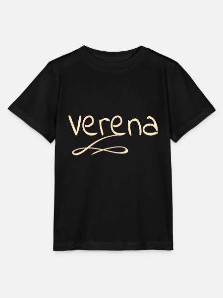 Vorname Verena - Stanley/Stella Kinder T-Shirt MINI CREATOR - Schwarz