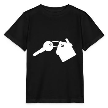 Clé de la maison Clé de la maison - T-shirt bio MINI CREATOR Stanley/Stella Enfant - noir - Devant - Mikhail (115cm)