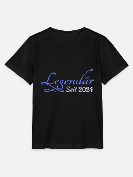 2024 - Stanley/Stella Kinder T-Shirt MINI CREATOR  - Schwarz