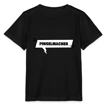 Brush Maker - Stanley/Stella MINI CREATOR Kids’ T-Shirt - black - Front - Mikhail (115cm)