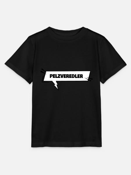 Pelzveredler als Bildung - Stanley/Stella Kinder T-Shirt MINI CREATOR - Schwarz