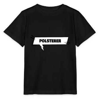 Bildung Polsterer - Stanley/Stella Kinder T-Shirt MINI CREATOR  - Schwarz - Vorne - Mikhail (115cm)