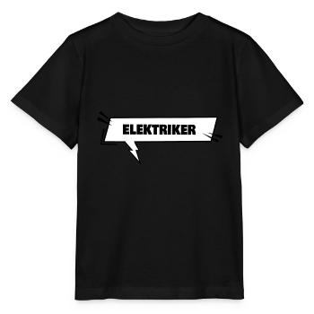 Bildung Elektriker - Stanley/Stella Kinder T-Shirt MINI CREATOR  - Schwarz - Vorne - Mikhail (115cm)
