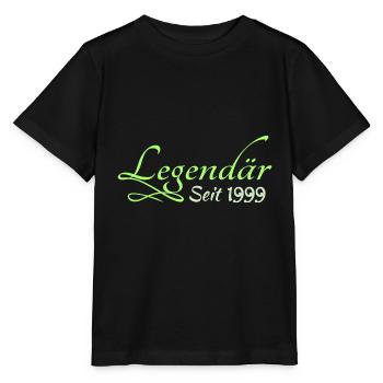 Legend 1999 - Stanley/Stella Kinder T-Shirt MINI CREATOR  - Schwarz - Vorne - Mikhail (115cm)