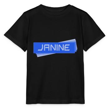 Janine - T-shirt bio MINI CREATOR Stanley/Stella Enfant - noir - Devant - Mikhail (115cm)