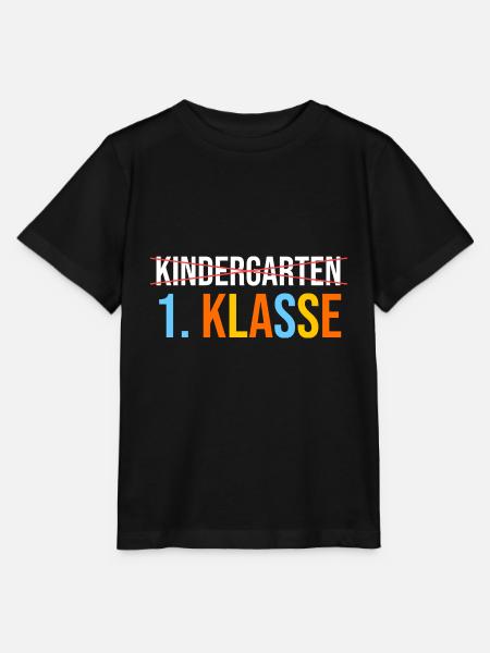 Erste Klasse Einschulung Erstklässler Schulkind - Stanley/Stella Kinder T-Shirt MINI CREATOR  - Schwarz