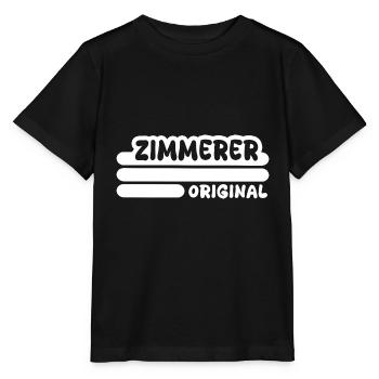 Zimmerer - Stanley/Stella Kinder T-Shirt MINI CREATOR  - Schwarz - Vorne - Mikhail (115cm)