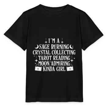 Les filles sorcières | Sorcière Sorcière Sorcière Sorcière Cadeaux - T-shirt bio MINI CREATOR Stanley/Stella Enfant - noir - Devant - Mikhail (115cm)