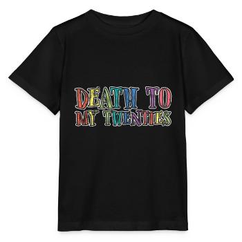 Death To My Twenties 3 - Stanley/Stella MINI CREATOR Kids’ T-Shirt - black - Front - Mikhail (115cm)