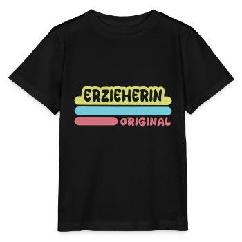 Erzieherin - Stanley/Stella Kinder T-Shirt MINI CREATOR  - Schwarz - Vorne - Mikhail (115cm)