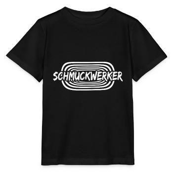Travail Bijouterie - T-shirt bio MINI CREATOR Stanley/Stella Enfant - noir - Devant - Mikhail (115cm)