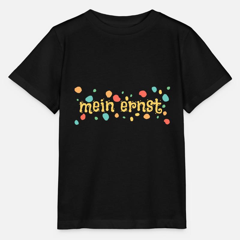 Ernst - Stanley/Stella Kinder T-Shirt MINI CREATOR  - Schwarz