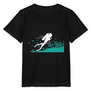 dive - Stanley/Stella MINI CREATOR Kids’ T-Shirt - black - Front - Mikhail (115cm)