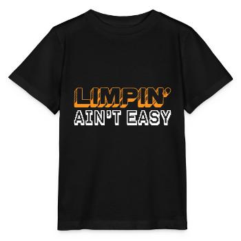 Limpin' Ain't Easy 19 - Stanley/Stella MINI CREATOR Kids’ T-Shirt - black - Front - Mikhail (115cm)