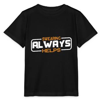 Jurer aide toujours 14 - T-shirt bio MINI CREATOR Stanley/Stella Enfant - noir - Devant - Mikhail (115cm)