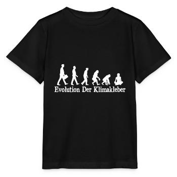 Évolution des adhésifs climatiques - T-shirt bio MINI CREATOR Stanley/Stella Enfant - noir - Devant - Mikhail (115cm)