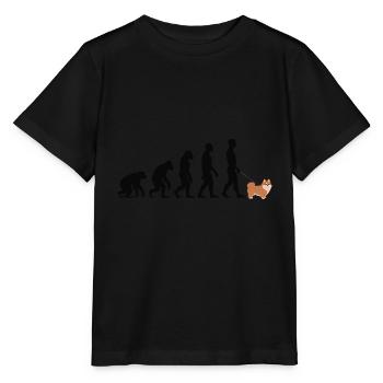 Dwarf spitz - Stanley/Stella MINI CREATOR Kids’ T-Shirt - black - Front - Mikhail (115cm)