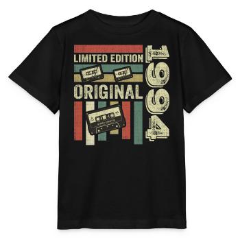 Millésime 1994 - citation d’anniversaire rétro 1994 - T-shirt bio MINI CREATOR Stanley/Stella Enfant - noir - Devant - Mikhail (115cm)