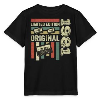 Millésime 1981 - citation d’anniversaire rétro 1981 - T-shirt bio MINI CREATOR Stanley/Stella Enfant - noir - Devant - Mikhail (115cm)