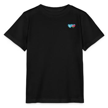 Ouïghours Pavillon azerbaïdjanais Cœur - T-shirt bio MINI CREATOR Stanley/Stella Enfant - noir - Devant - Mikhail (115cm)
