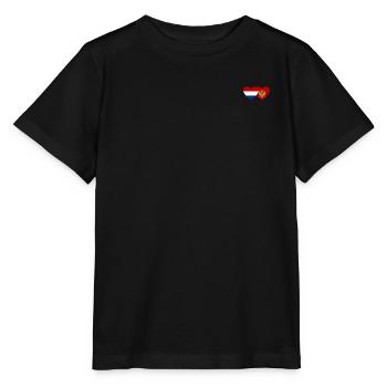 Drapeau du Monténégro néerlandais - T-shirt bio MINI CREATOR Stanley/Stella Enfant - noir - Devant - Mikhail (115cm)