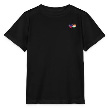 Liechtenstein Inde Drapeau - T-shirt bio MINI CREATOR Stanley/Stella Enfant - noir - Devant - Mikhail (115cm)
