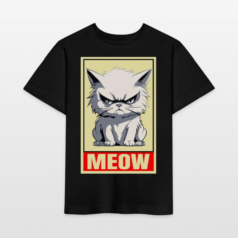 Cat Meow Grumpy Grumpy Grumpy Funny Stanley/Stella MINI CREATOR Kids’ T-Shirt