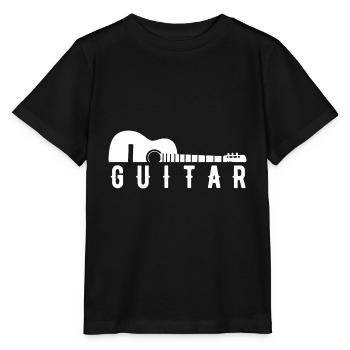GUITARE ACOUSTIQUE GUITARE - T-shirt bio MINI CREATOR Stanley/Stella Enfant - noir - Devant - Mikhail (115cm)