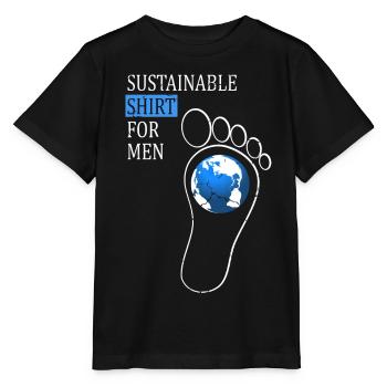 Chemise durable pour homme - T-shirt bio MINI CREATOR Stanley/Stella Enfant - noir - Devant - Mikhail (115cm)