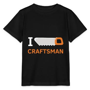 Ich Liebe Handwerker - Stanley/Stella Kinder T-Shirt MINI CREATOR  - Schwarz - Vorne - Mikhail (115cm)