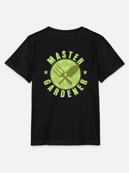 Gartenarbeit "Master Gardener" - Stanley/Stella Kinder T-Shirt MINI CREATOR - Schwarz