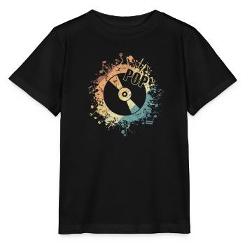 Pop Music Record Singers Stars - Stanley/Stella MINI CREATOR Kids’ T-Shirt - black - Front - Mikhail (115cm)