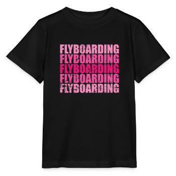 Flyboard, divertissement, sports nautiques, loisirs - T-shirt bio MINI CREATOR Stanley/Stella Enfant - noir - Devant - Mikhail (115cm)