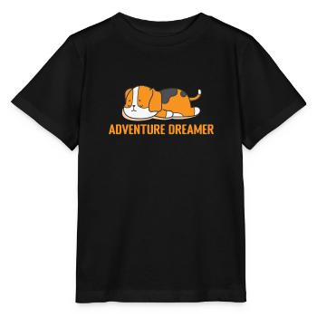 Pyjama Adventure Dreamer Pyjamas - T-shirt bio MINI CREATOR Stanley/Stella Enfant - noir - Devant - Mikhail (115cm)