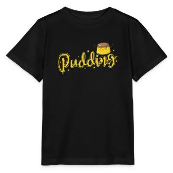 Life's a Piece of Pudding Dessert - Stanley/Stella MINI CREATOR Kids’ T-Shirt - black - Front - Mikhail (115cm)
