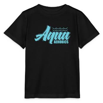 Aqua Aerobics Sports Health - Stanley/Stella MINI CREATOR Kids’ T-Shirt - black - Front - Mikhail (115cm)