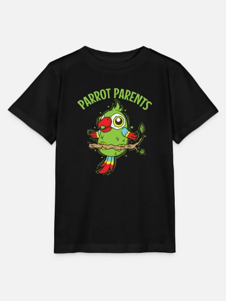 Parrot Parents Tier Vogel - Stanley/Stella Kinder T-Shirt MINI CREATOR - Schwarz