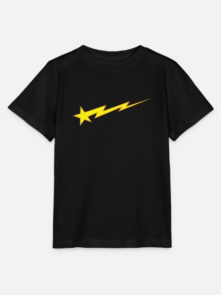 Sternblitz Nachthimmel - Stanley/Stella Kinder T-Shirt MINI CREATOR  - Schwarz
