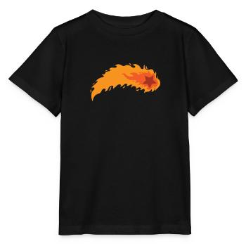 Firestar, Space, Sky - Stanley/Stella MINI CREATOR Kids’ T-Shirt - black - Front - Mikhail (115cm)
