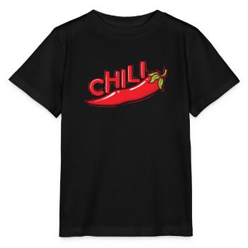 Chili Spice Scoville - Stanley/Stella MINI CREATOR Kids’ T-Shirt - black - Front - Mikhail (115cm)
