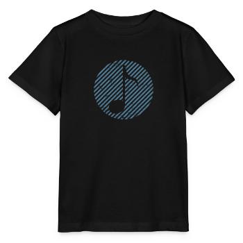 Musik Note Musikton Harmonie - Stanley/Stella Kinder T-Shirt MINI CREATOR  - Schwarz - Vorne - Mikhail (115cm)